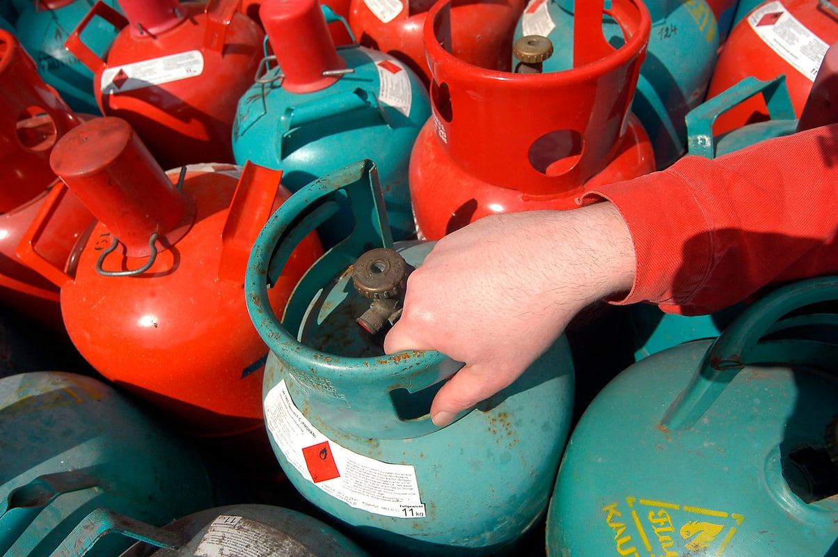 Gas in Gas Cylinders